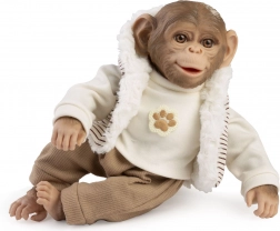 Realistična bebica majmunčić s mekim tijelom 32 cm