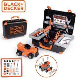 Smoby Black & Decker kovčeg s alatom i autom za gradnju