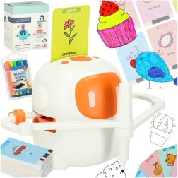 Edukativni interaktivni robot za učenje crtanja i pisanja s karticama i flomasterima