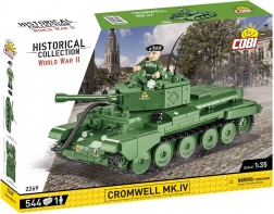 Konstrukcijski set tenka Cromwell Mk. IV s figuricom generala