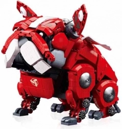 Sluban mehanički buldog crveni