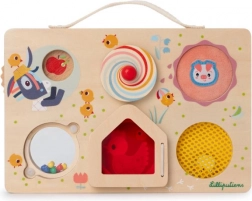 Lilliputiens drveni panel s aktivnostima - avanture na farmi