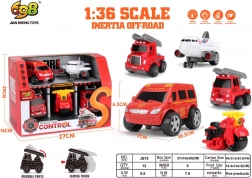 Set vatrogasnih vozila 1:36