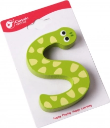 Drveno slovo S CLASSIC WORLD