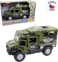 Vojno vozilo s baterijama, svjetlom i zvukom