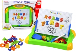 Magnetična edukativna ploča s slovima i brojkama