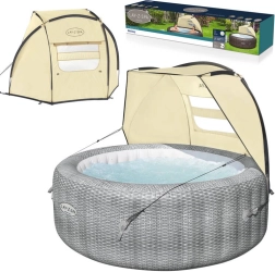 Nadstrešnica za SPA protiv vjetra i sunca