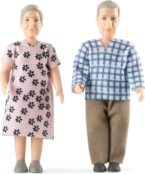Lundby Dollhouse Figure Set – Grandma and Grandpa Charlie