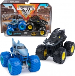 Monster Jam set 2 monster truckova 1:64 Megalodon vs Batman