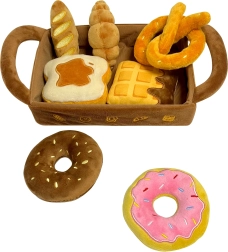 Čarobna dječja plišana košara s pecivom