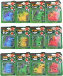 Gumeni zmajić 2-u-1 – figurica koja se smota u jaje