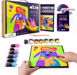 Okto zeko – likovna set za slikanje na platno 30 × 30 cm