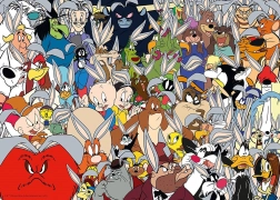 Puzzle LOONEY TUNES Challenge 1000 dijelova Ravensburger