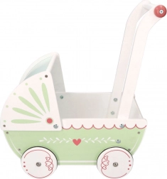 Drveni dječji kolica za lutke