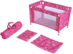 Putni krevetić za lutke s torbom