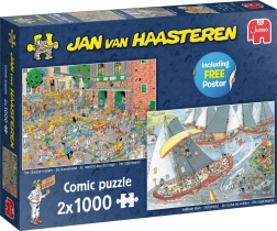 Puzzle JUMBO Jan van Haasteren – Nizozemske tradicije 2×1000 dijelova