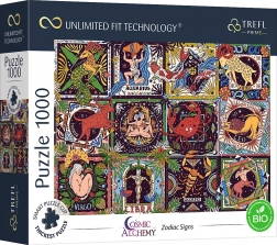 Puzzle TREFL Svemirska magija: Znakovi zodijaka 1000 dijelova