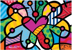 Bluebird puzzle srcoliki leptir 2000 dijelova