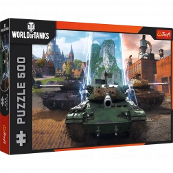 puzzle 500 dijelova - world of tanks: vrijeme za akciju! trefl
