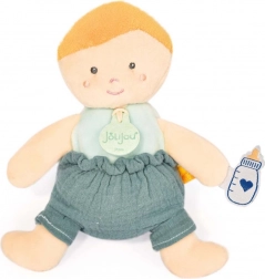 Doudou Jolijou lutkica 18 cm zelena