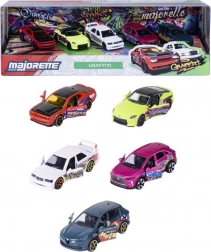Majorette graffiti poklon set 5 autića 1:64