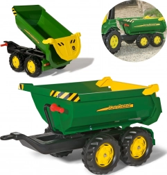 Dječja prikolica s kiperskom korbom JOHN DEERE ROLLY TOYS halfpipe