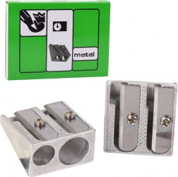 Metalno dvostruko šiljilo za tanke i debele bojice