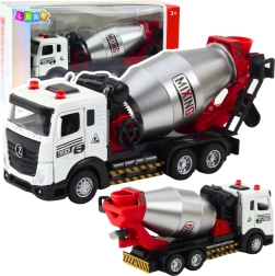 Dječja mješalica za beton sa zvukovima i svjetlima, metalna kabina i rotirajući bubanj