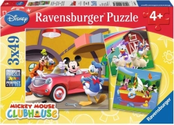 Puzzle RAVENSBURGER MICKEYJEV KLUB 3×49 dijelova