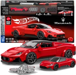 Hot Wheels konstrukcijski set Maserati MC20 1:32 – 250 dijelova