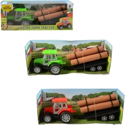 Traktor s prikolicom na inercijski pogon