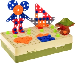 Vijčani set za slaganje dinosaura s dječjom bušilicom