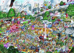 Puzzle Volim prodaju iz prtljažnika automobila 1000 komada od Gibsons