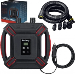 Bestway visokotlačna električna auto pumpa s LCD-om i 4 adaptera
