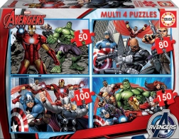 Educa Dječje Puzzle Avengers 4u1