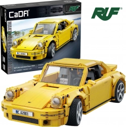 Konstrukcijski set CaDA gradski sportski automobil RUF CTR Yellowbird 1:12, 1515 dijelova