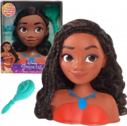 Glava za češljanje DISNEY PRINCESS VAIANA (MOANA) s četkom