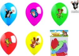 Napuhavajući baloni Krtko i prijatelji 30 cm, set 5 kom