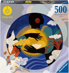 Puzzle RAVENSBURGER 500 dijelova – malo sunce, smisao „čitanje” (okrugle)
