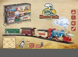 Električna željeznička pruga s 25 dijelova sa svjetlima i zvukovima