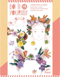 DIY traka za kosu Cvjetni prijatelji Djeco