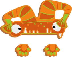 Mala nožica ABC Čudovišta