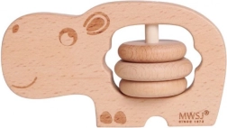 Drvena zvečkica – mali nilski konj