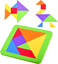 Pjenaste puzzle tangram – šarena logička slagalica
