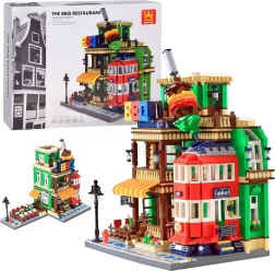 Konstruktorski set Arhitektura svijeta – BBQ restoran Pariz 1922 dijelova