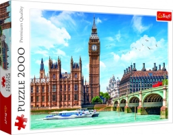Puzzle od 2000 dijelova – Big Ben i Westminsterski most, London – Trefl