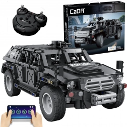 Konstrukcijski set CADA terensko RC vozilo Fierce Warrior SUV, 561 dijelova, Dual Mode