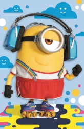 Trefl puzzle Minioni na klizaljkama 54 dijela