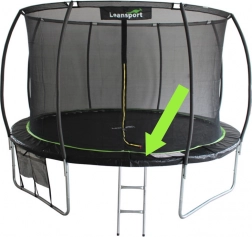 Zaštitni pokrov za opruge za trampolin Sport Max 6 ft, crno‑zeleni