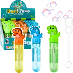 Boca za mjehuriće Dinosaur s tri otvora Mix boja 30 ml